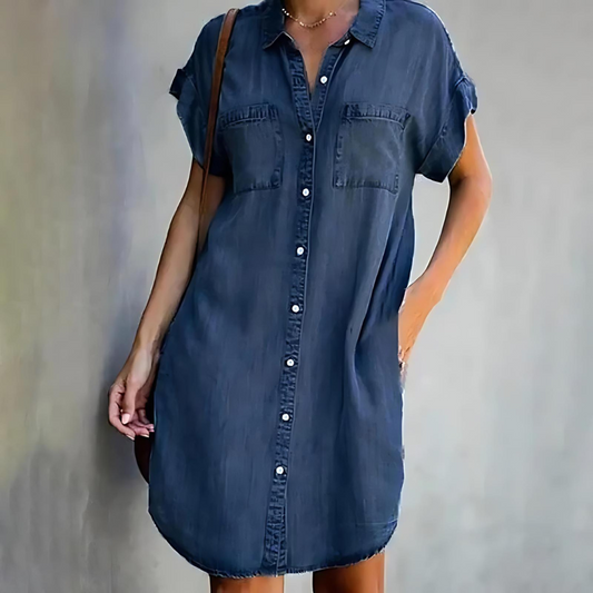 Maite | Elegante vestido vaquero
